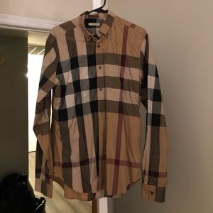 Men’s Burberry Brit Button Up shirt
